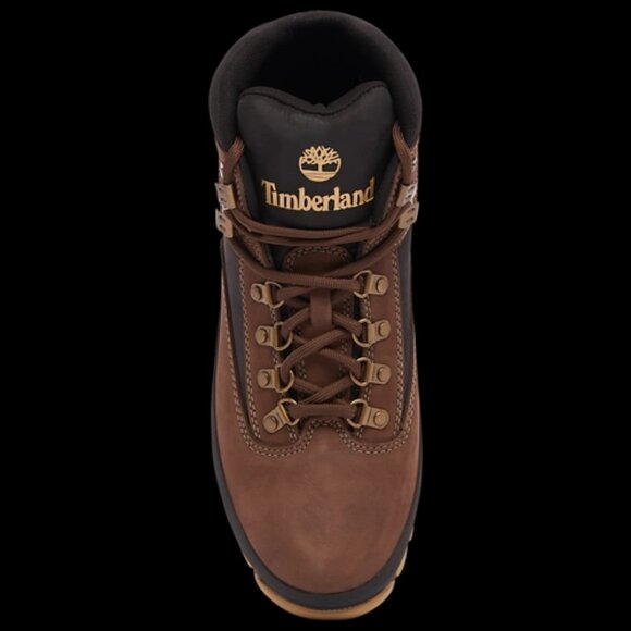 Timberland Euro Hiker Mid - Men's Winter Boots Grey/Black/Brown Size 10 NEW - Picture 16 of 16